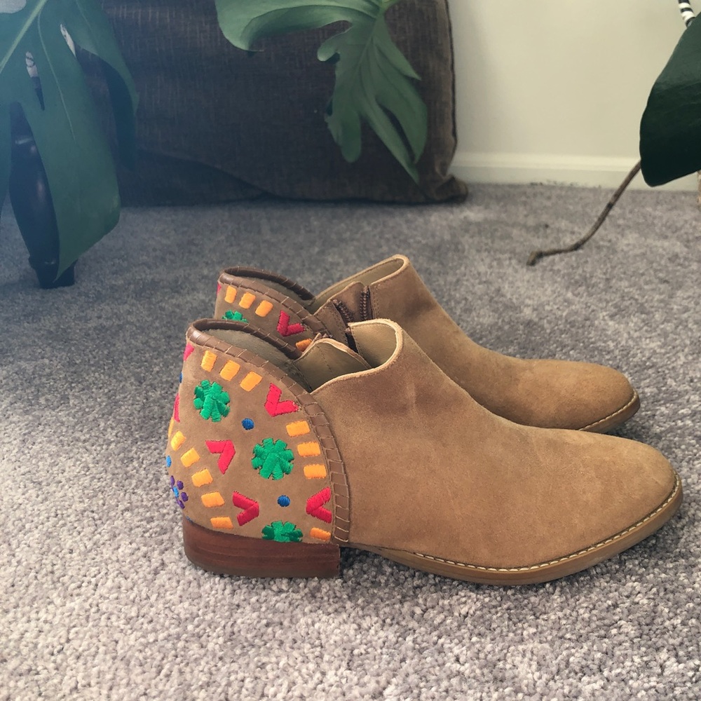 Jack Rogers Brown Booties